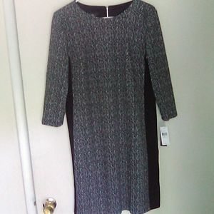 Alyx dress sz 8 zipper gray black